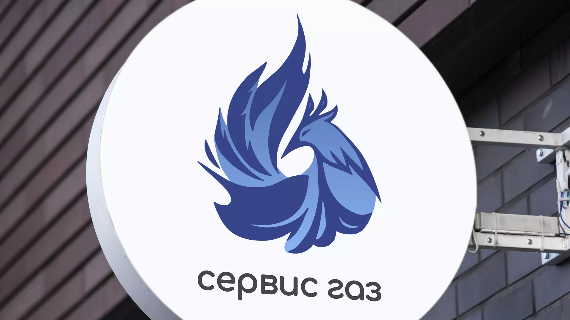 Создание логотипа «Сервис газ» в Ладушкине